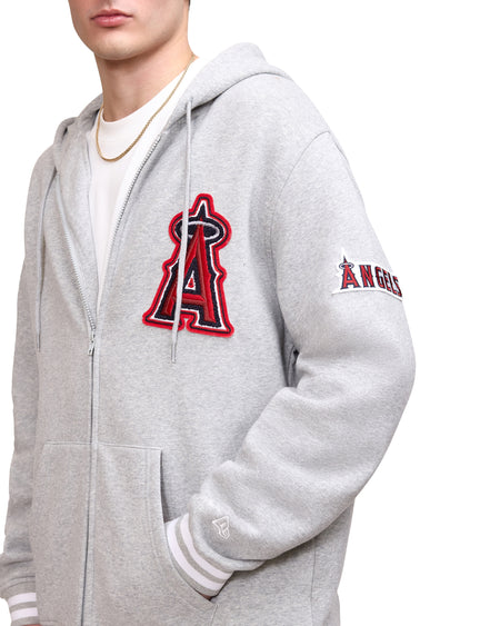 Chicago White Sox Gray Logo Select Full-Zip Hoodie